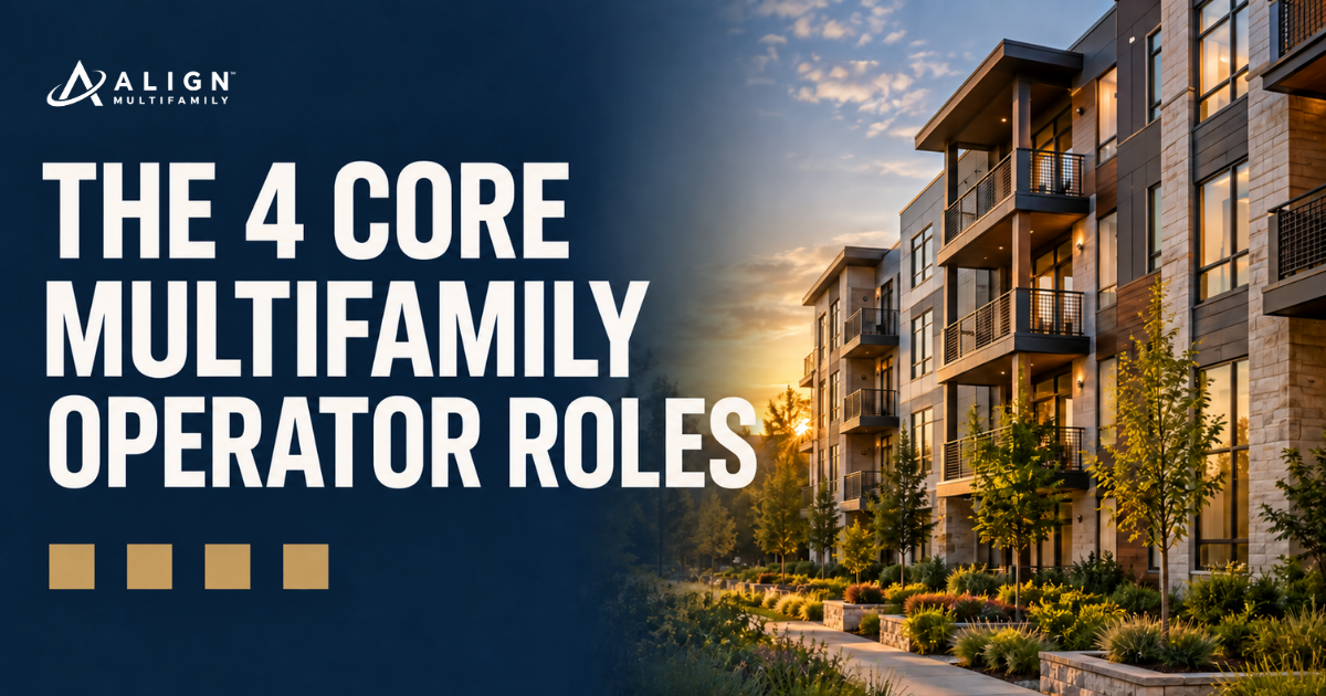 The Four Core Multifamily Operator Roles