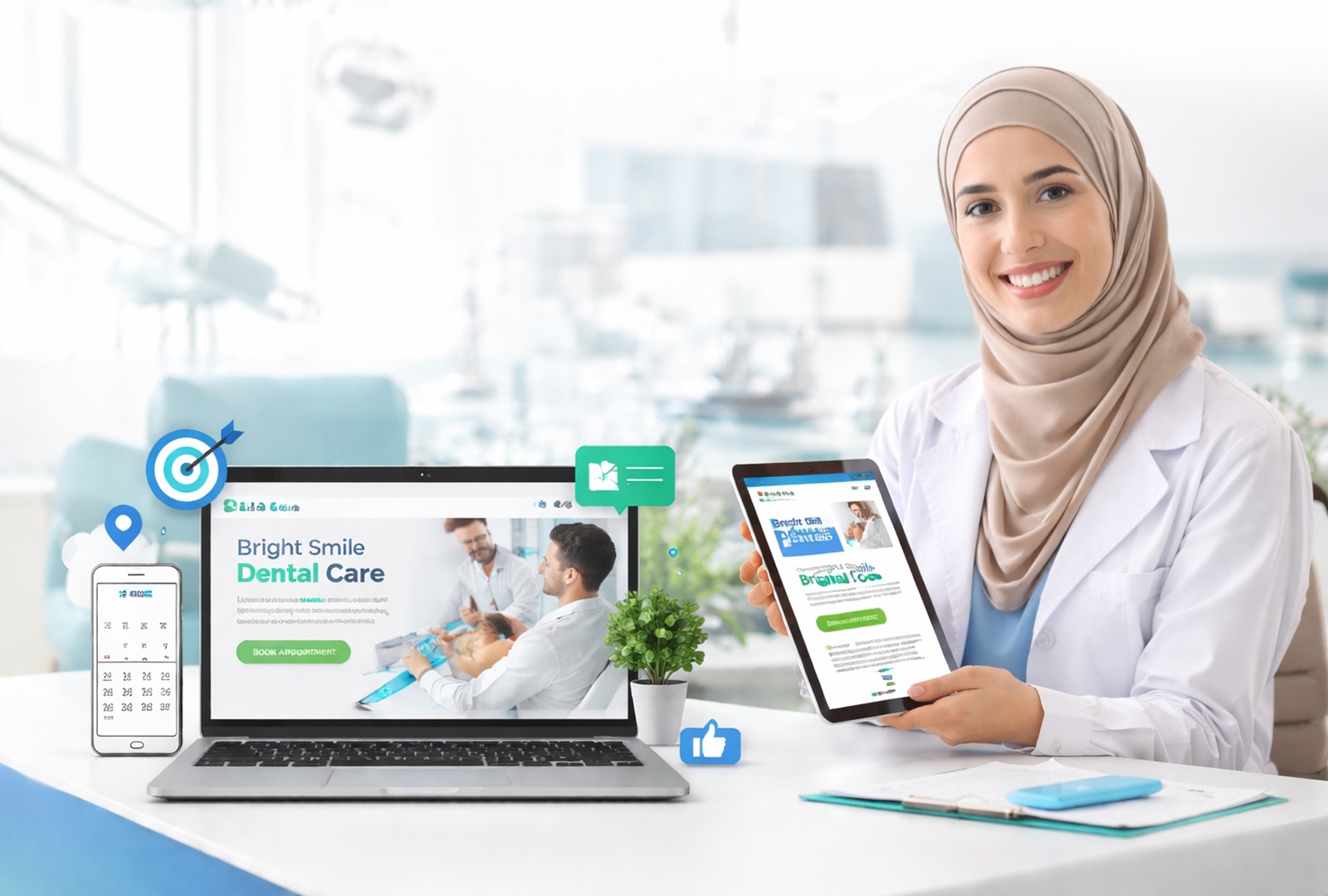 How Blossom Web Studio Helps Dental Clinics Get More Appointments Online