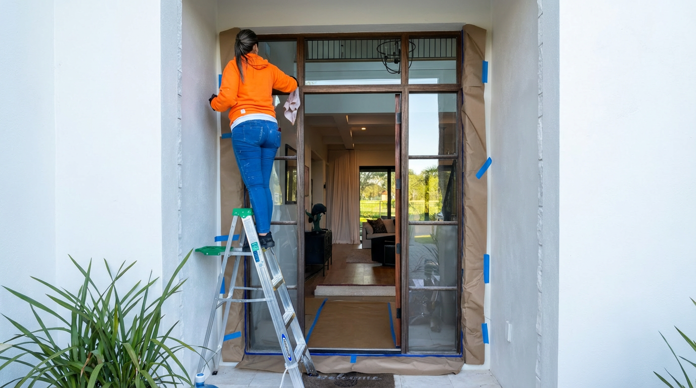 Interior painting prep