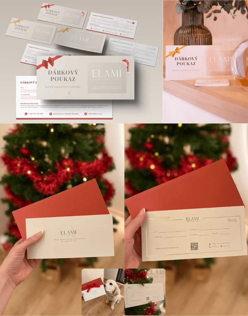 Předchozí značka Madero UH s nabídkou maderoterapie a péče o tělo, nyní pod značkou ELAMI.