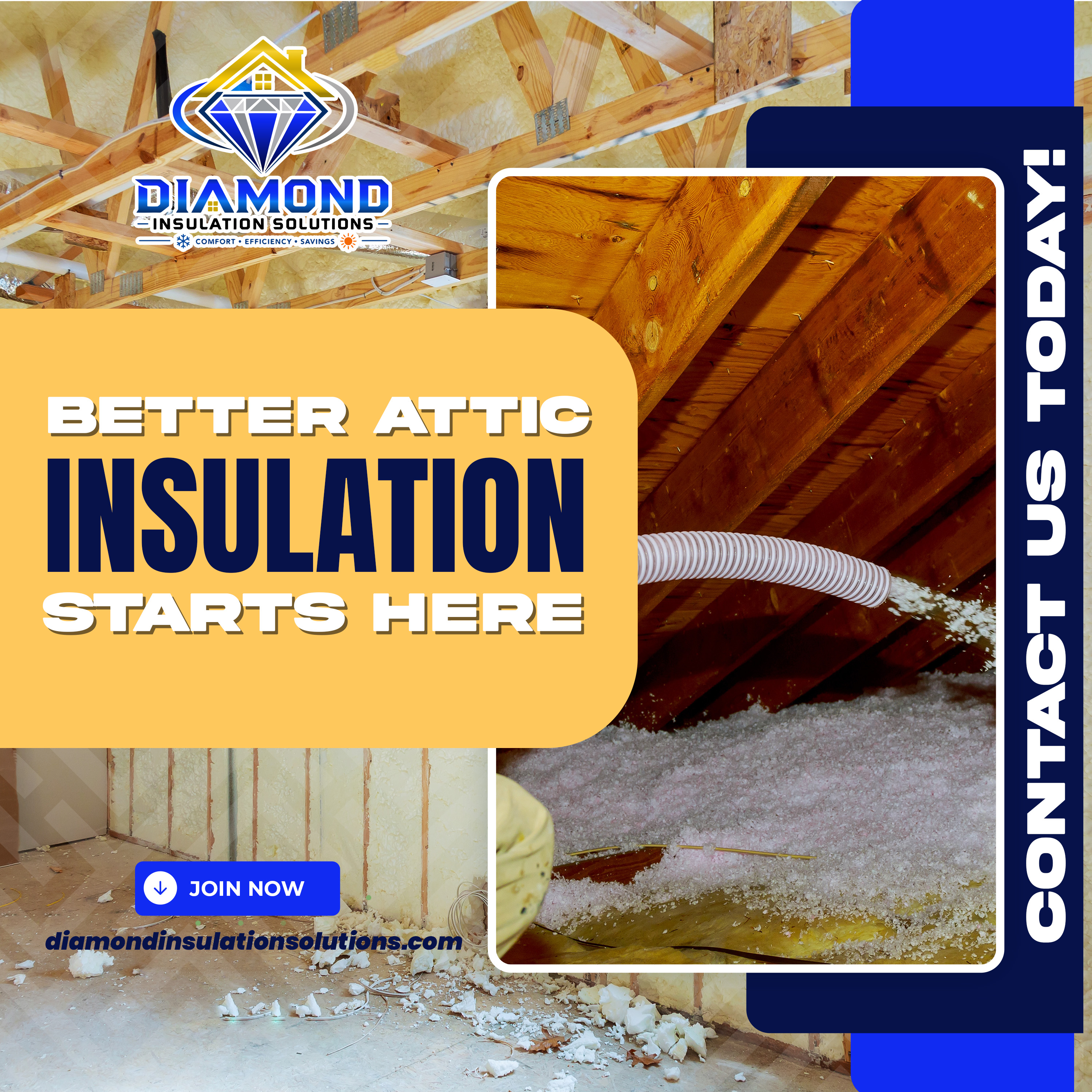 Insulation service project photo