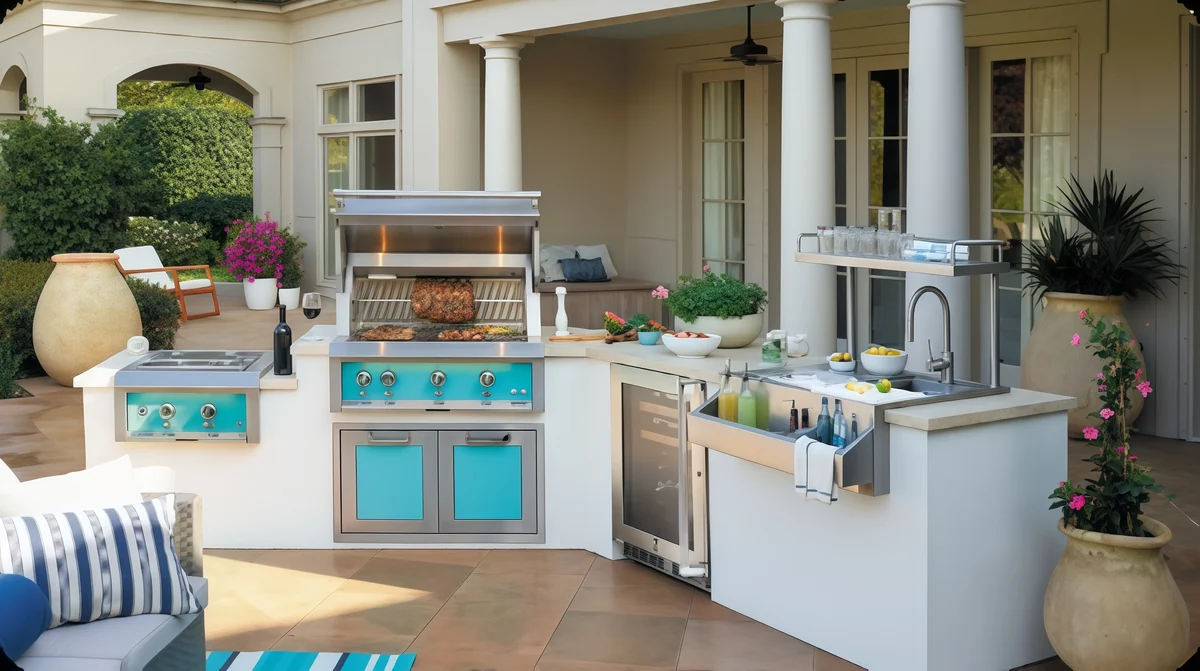 Outdoor kitchen