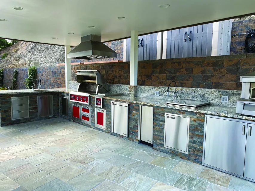 Outdoor kitchen