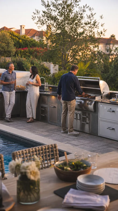 Outdoor kitchen