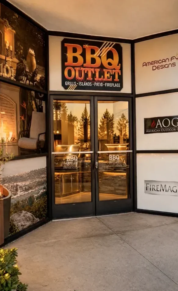 The BBQ Outlets storefront in Orange, CA