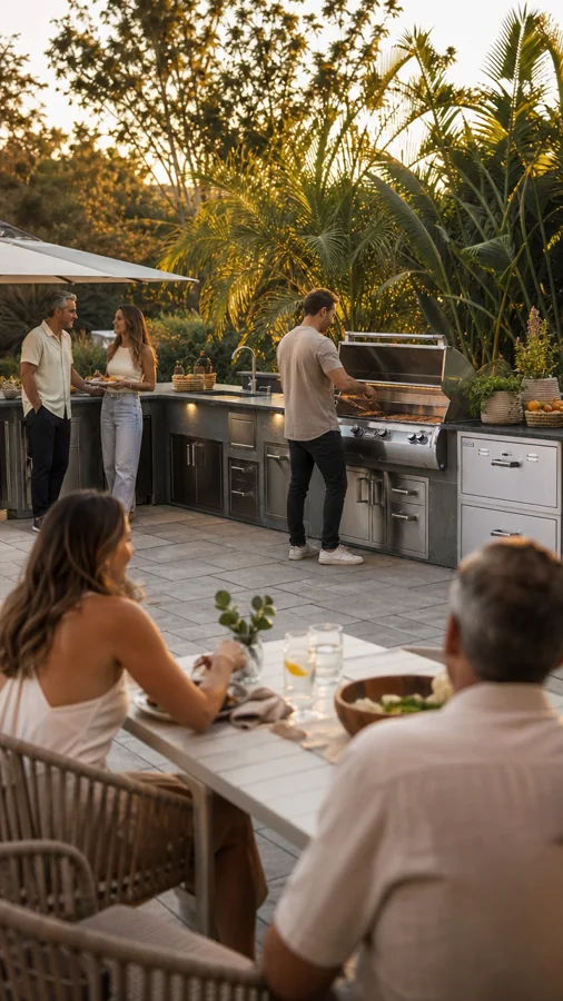 Outdoor kitchen
