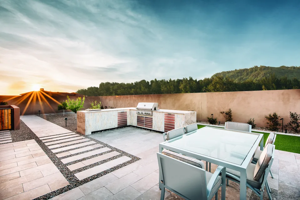 Outdoor kitchen