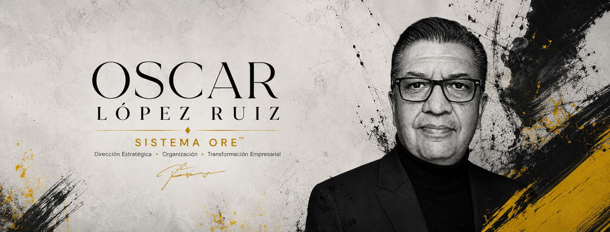 Oscar López Ruiz, consultor en Dirección Estratégica, Organización y Transformación Empresarial