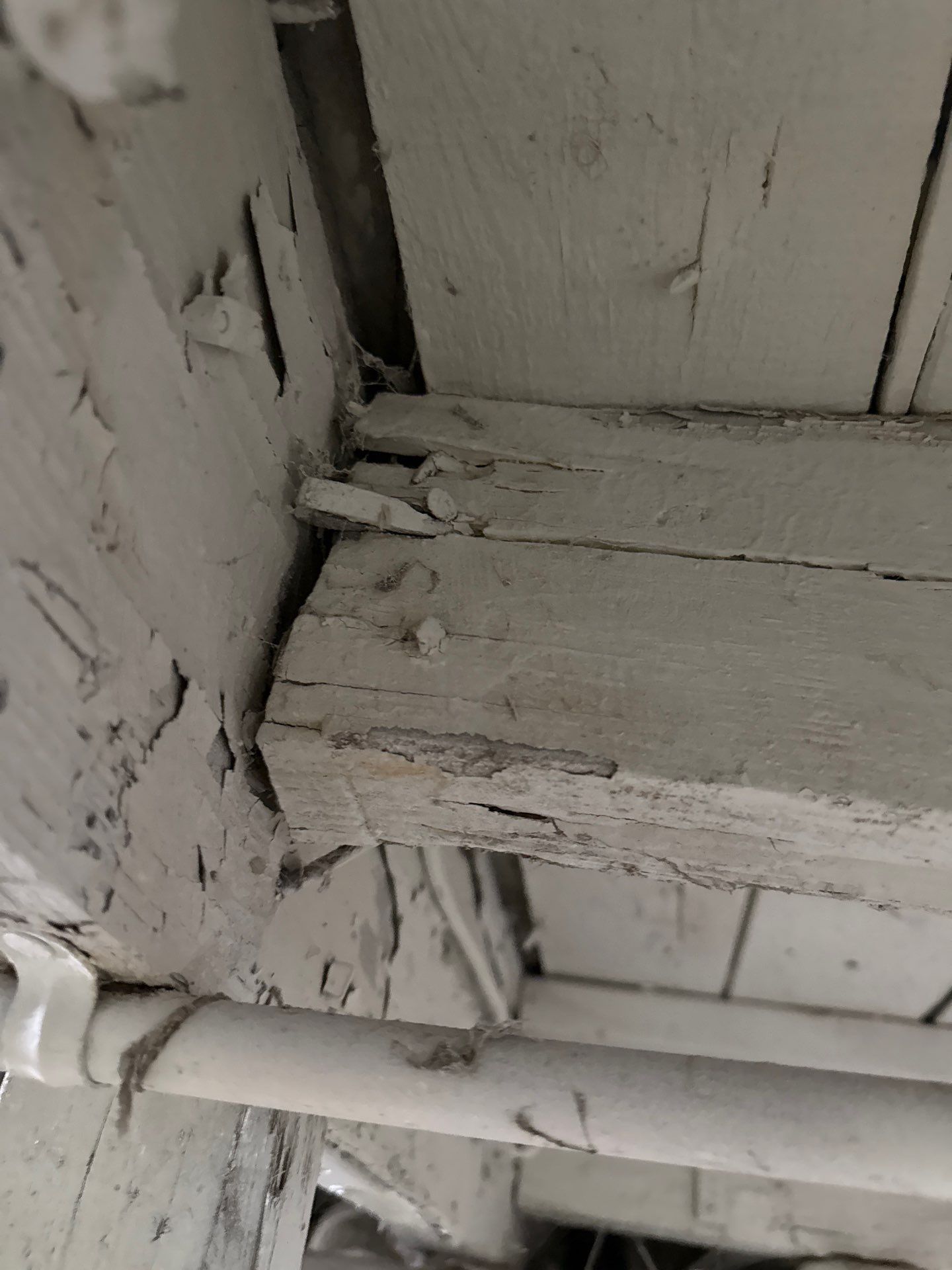 Corner of the home being tested