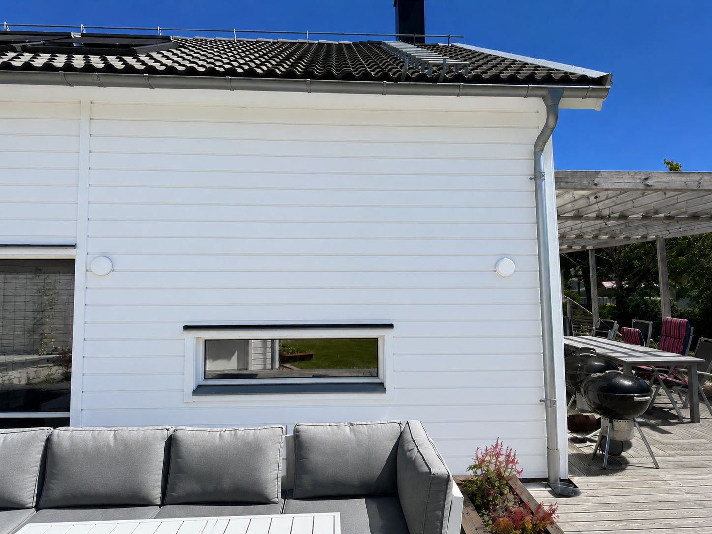 Fasad efter tvätt