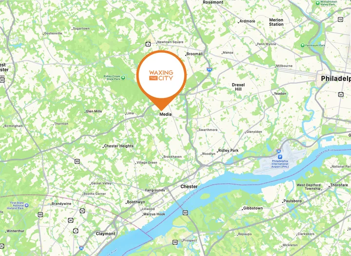 Map — Waxing The City Media, PA