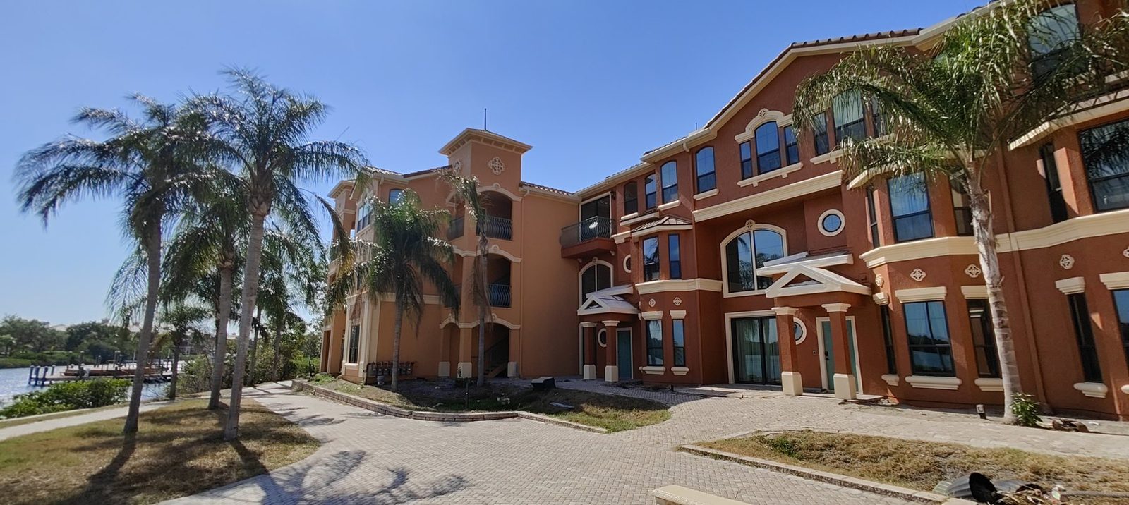 A waterfront condominium community in Tampa Bay