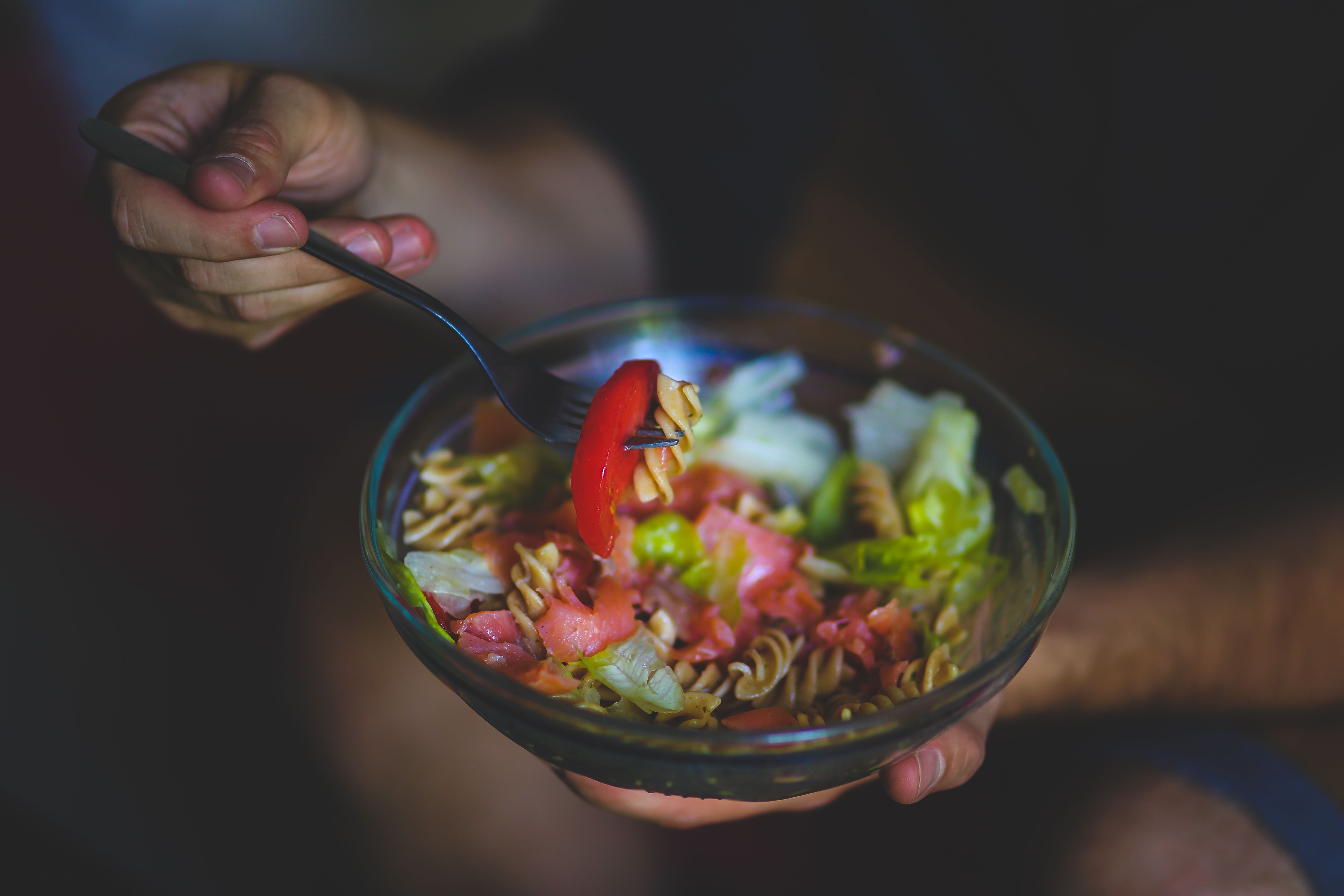 A bowl of salad A bowl of salad