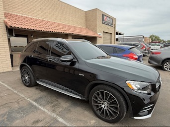 Audi wagon after tint work at Premier Tint & Wrap in Peoria, AZ