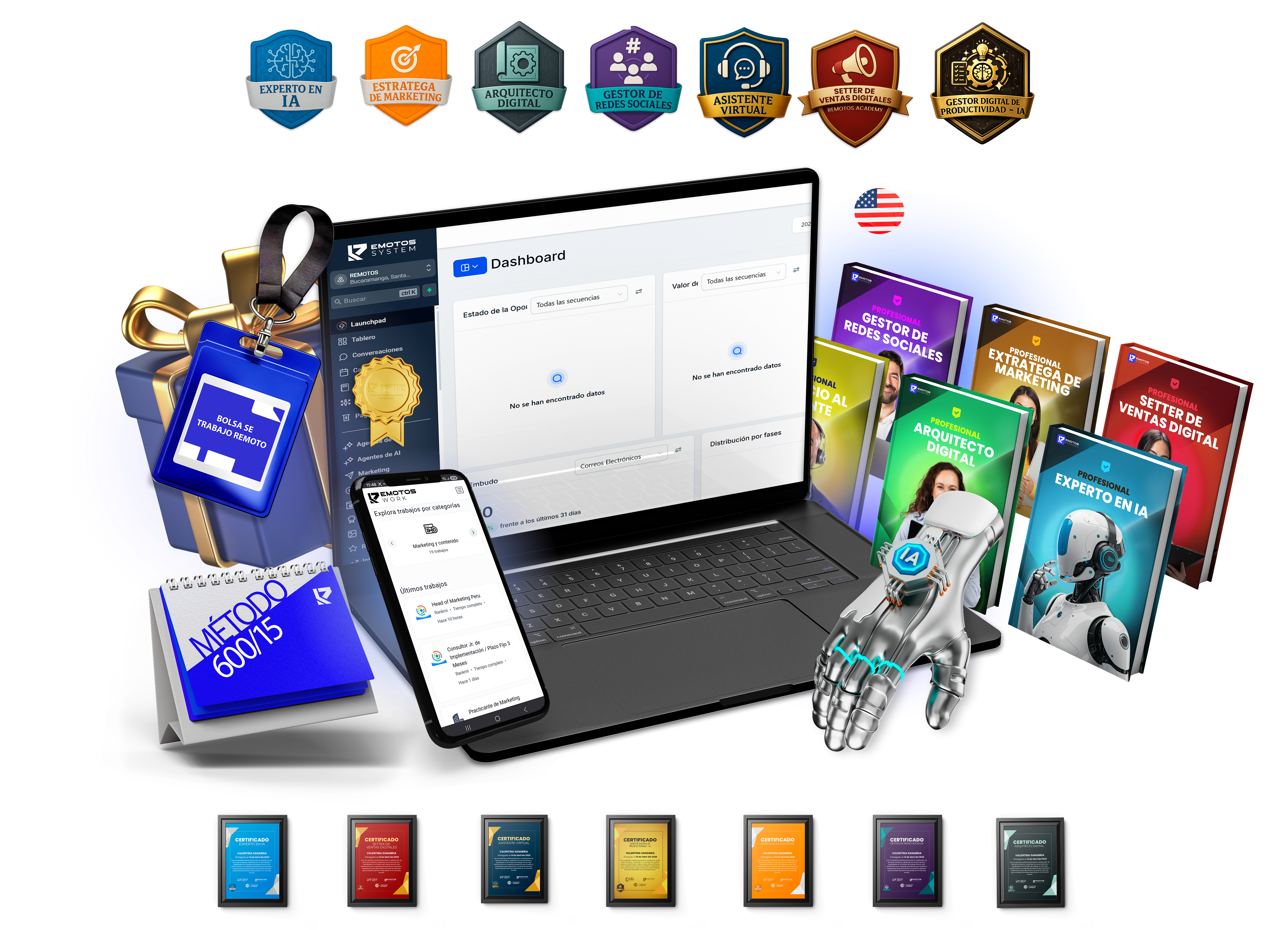 Certifícate para trabajar 100% remoto y ganar en dólares