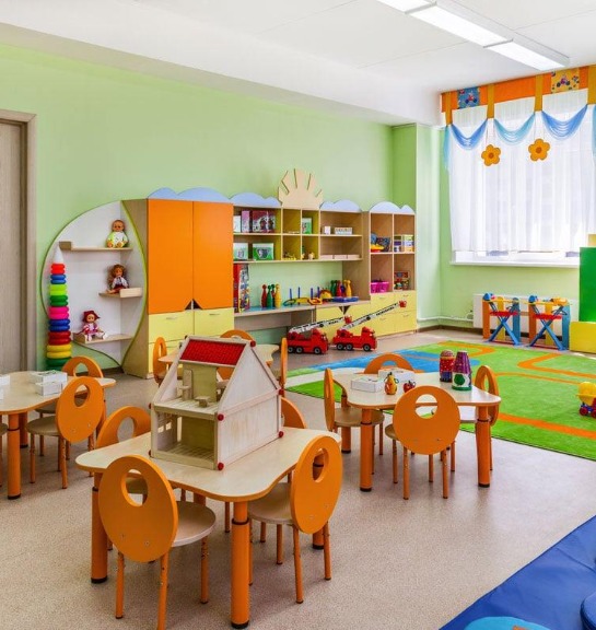 Área de juegos y estimulación para bebés en Guardería IDEIIN