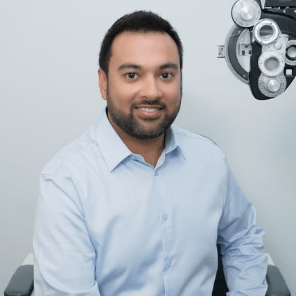 Dr. Shamil Nagji, Aspen Eye Care Optometrist specializing in Diabetic Eye Disease.