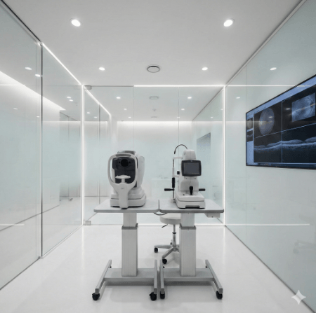 High end optometry assessment technology