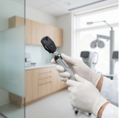 An optometric tool used in Eye Care Clinics like Aspen Eye Care