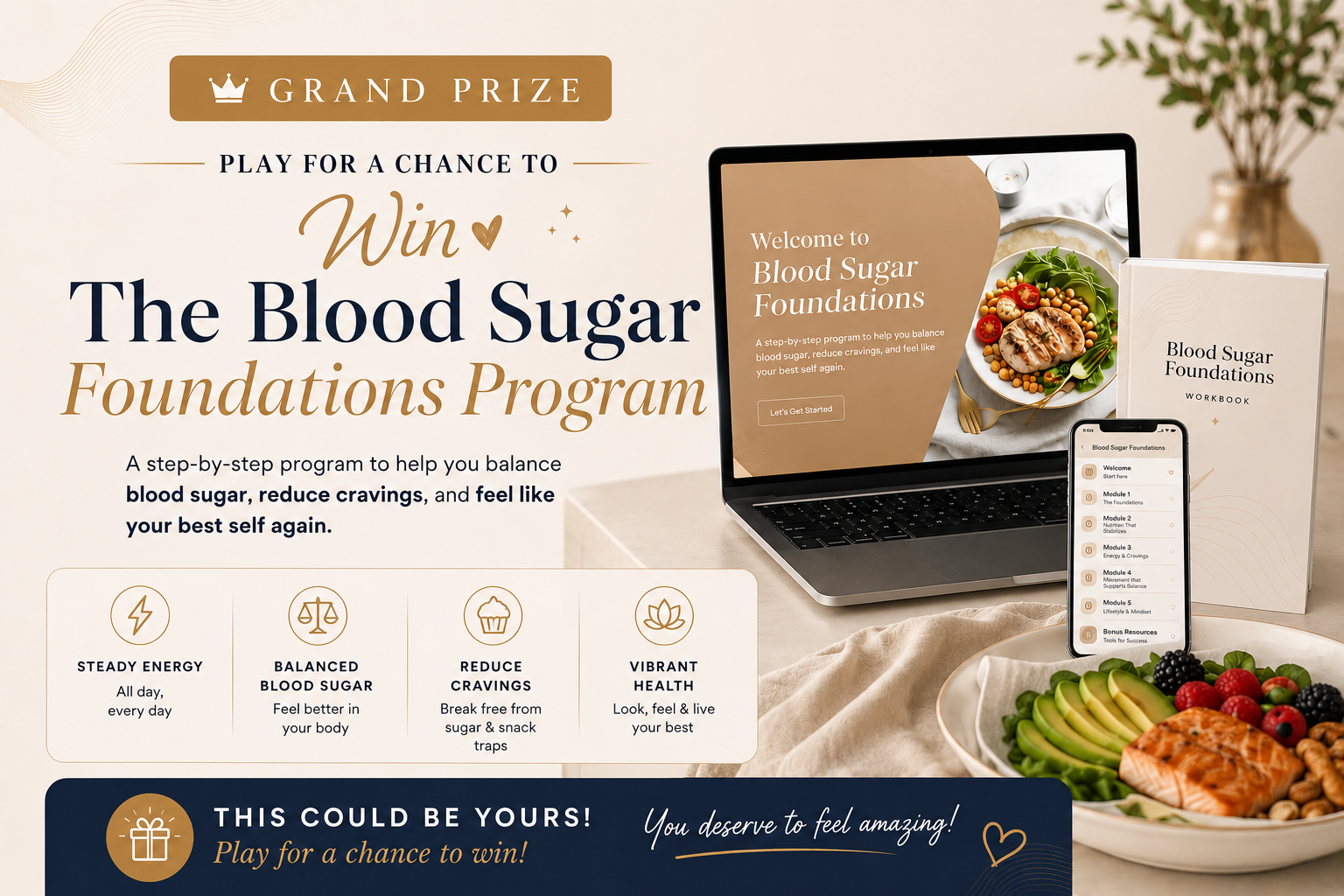 Blood Sugar Foundations Program Grand Prize