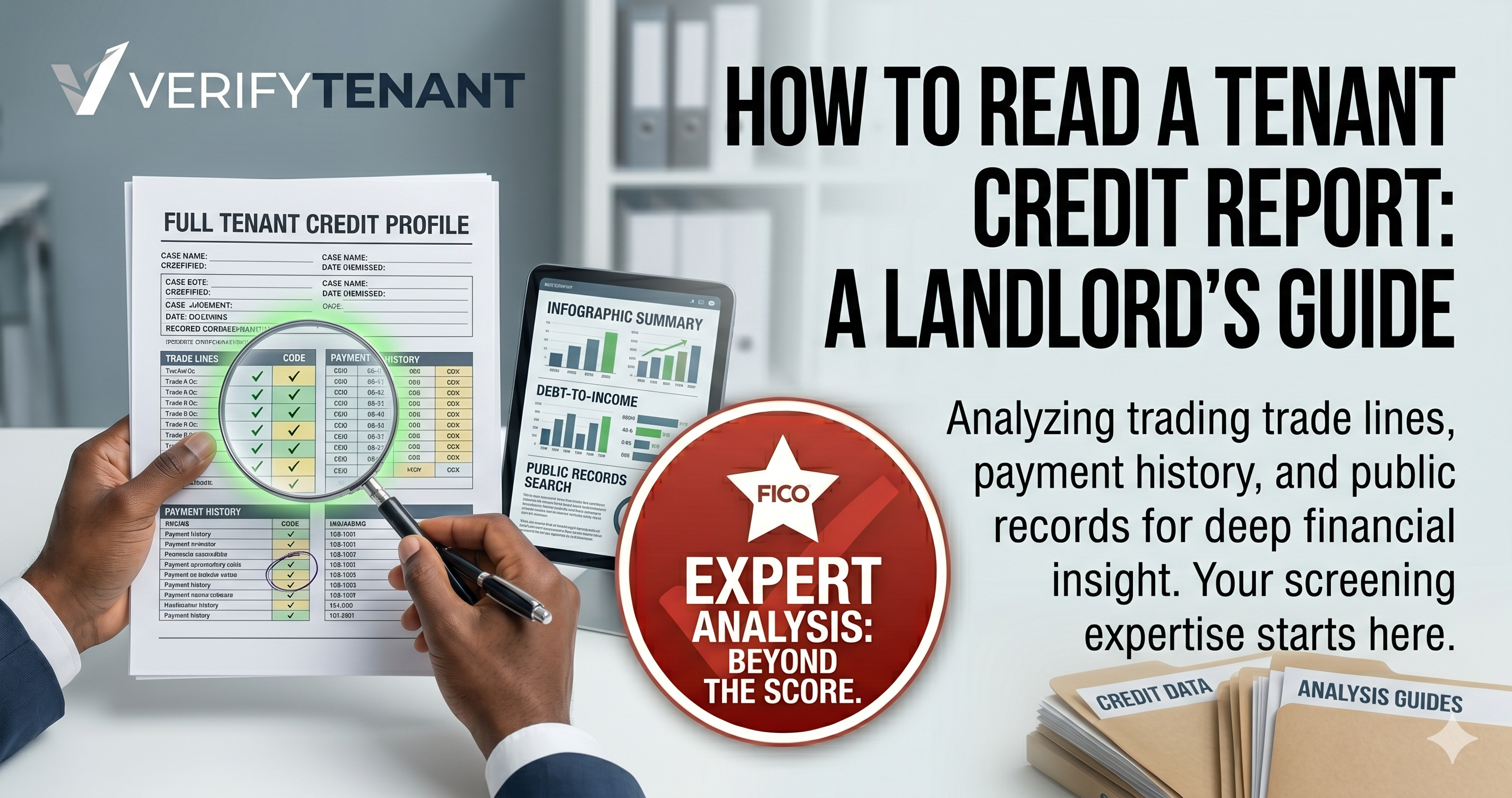 How to Read a Tenant Credit Report: A Landlord's Guide