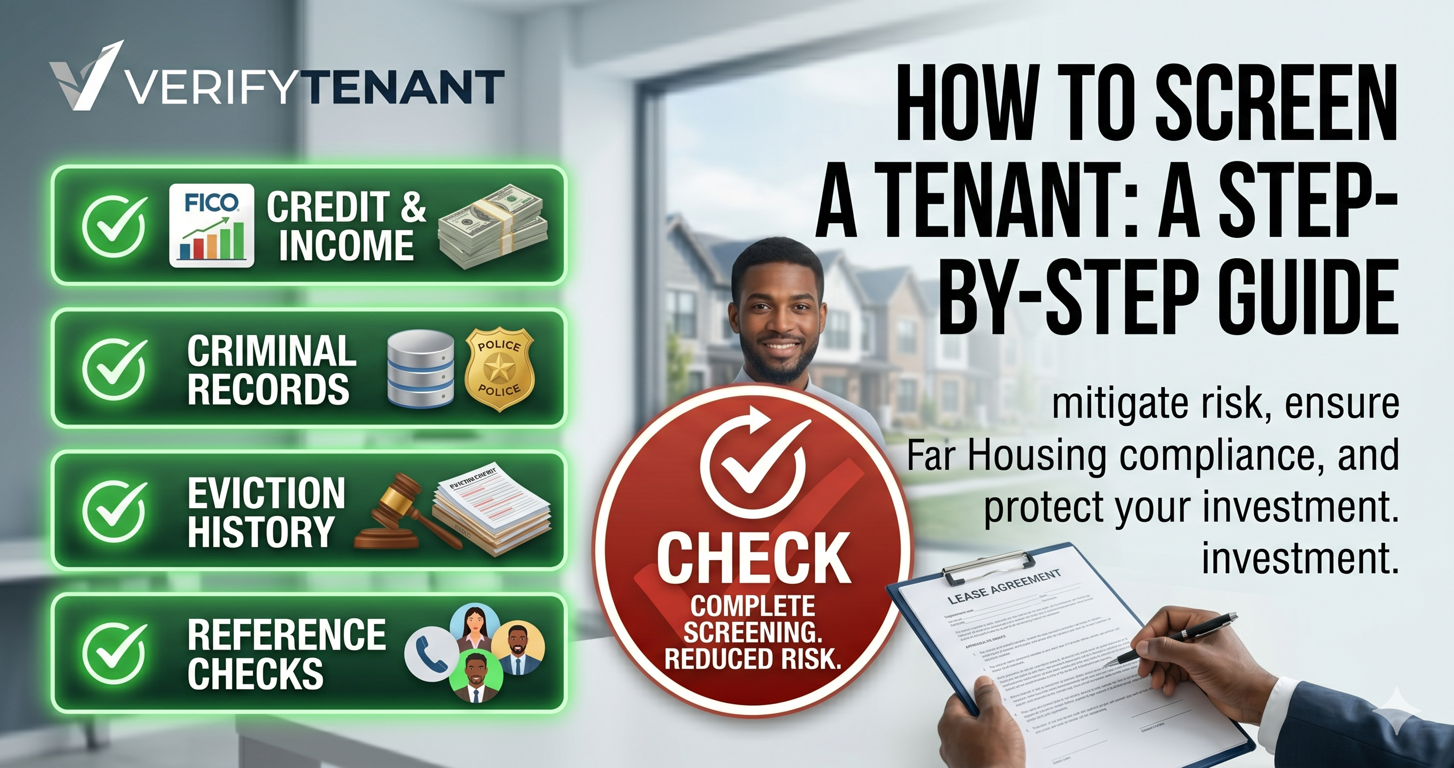 How to Screen a Tenant: A Step-by-Step Guide for Landlords