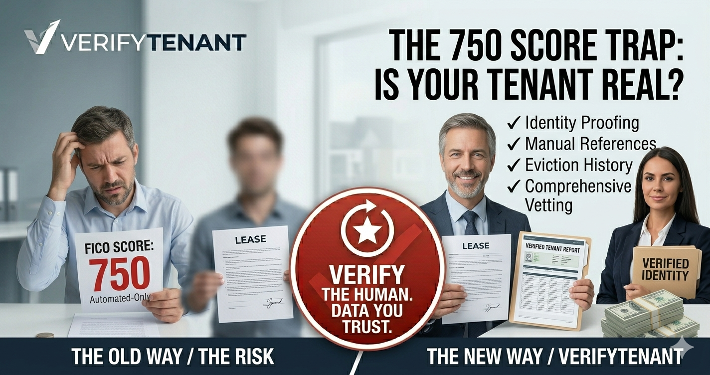 The 750 Score Trap: How Synthetic Identity Fraud is Gaming the Rental Market