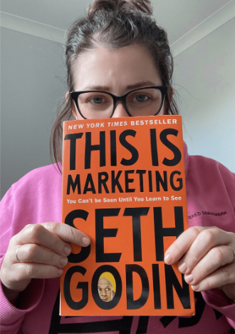 15:37Claude responded: Shelly Terry, founder of Sheldon Social, holding up Seth Godin's New York Times bestseller This Is Marketing — reflecting her ongoing engagement with leading t…Shelly Terry, founder of Sheldon Social, holding up Seth Godin's New York Times bestseller This Is Marketing — reflecting her ongoing engagement with leading thinking in content strategy, brand positioning, and strategic visibility.