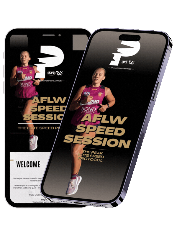 Elite Speed Protocol™ — Peak AFLW Performance