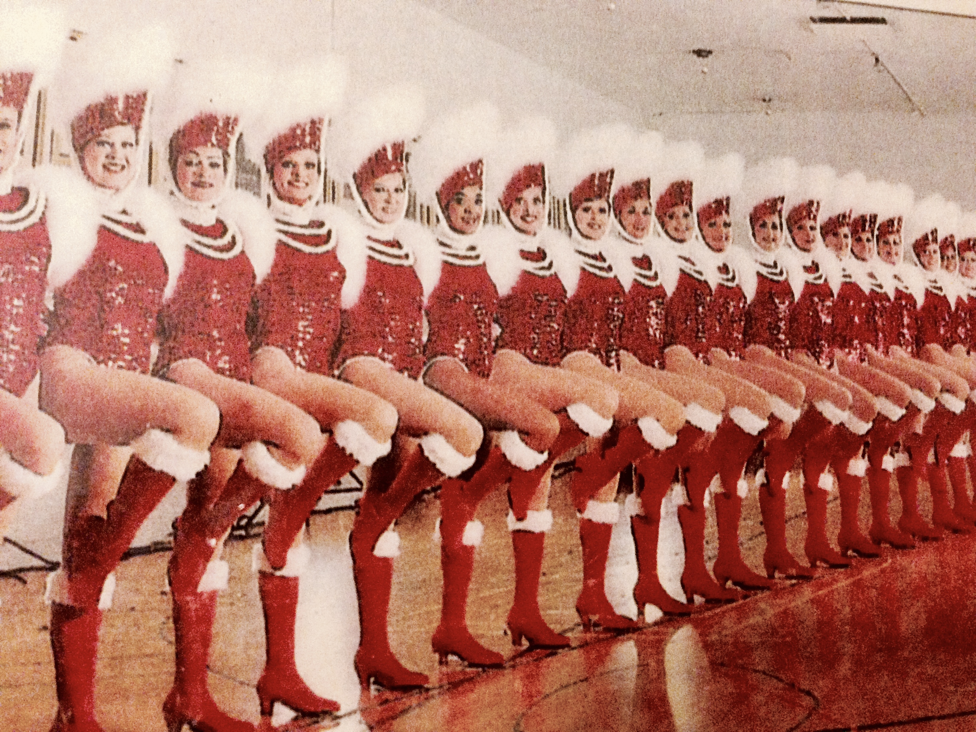 Radio City Rockettes Lineup — MarQue in Red