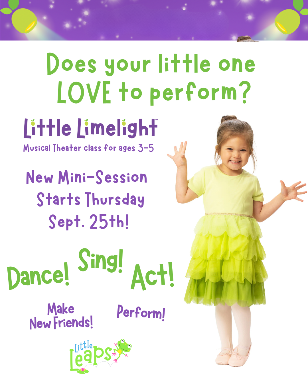Little Limelight mini session
