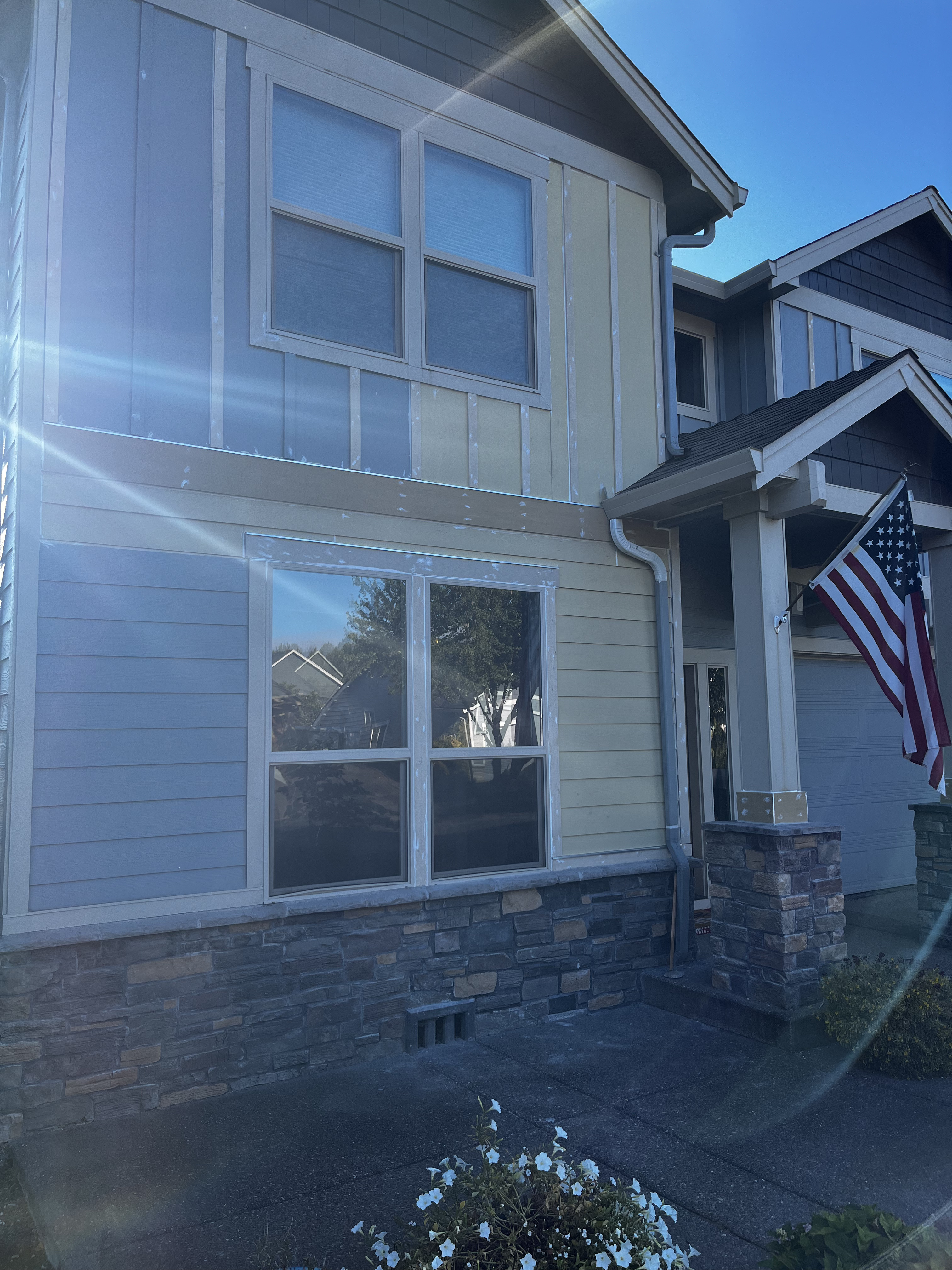 Fully repaired exterior after water damage