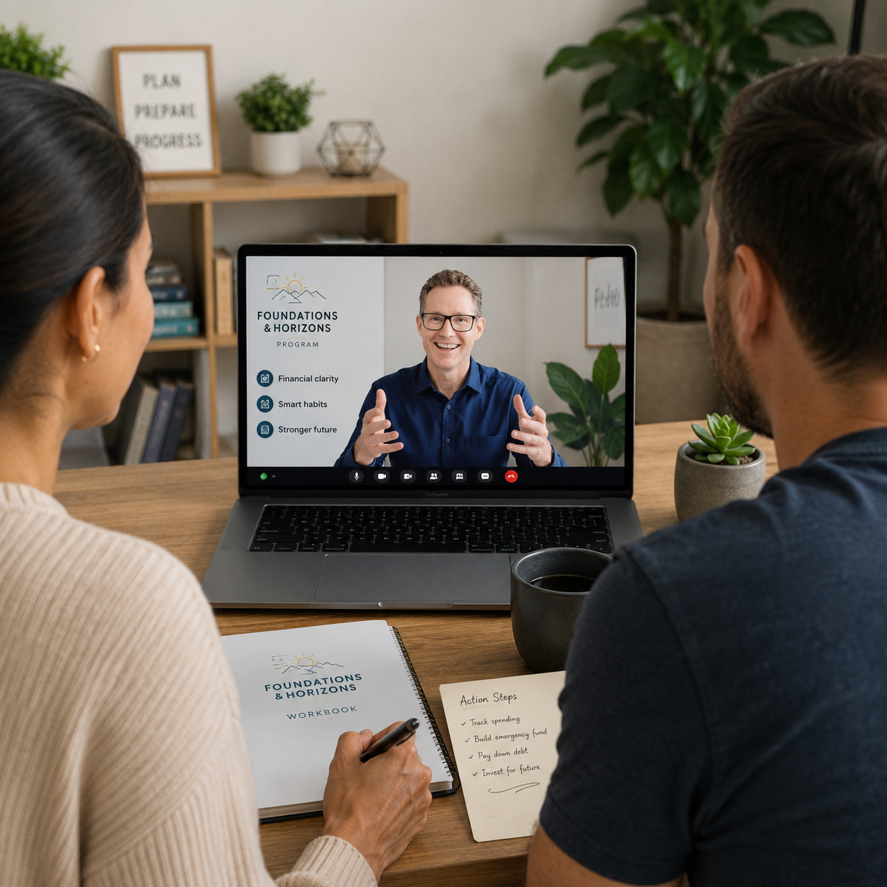Online Financial Coaching Program Zoom