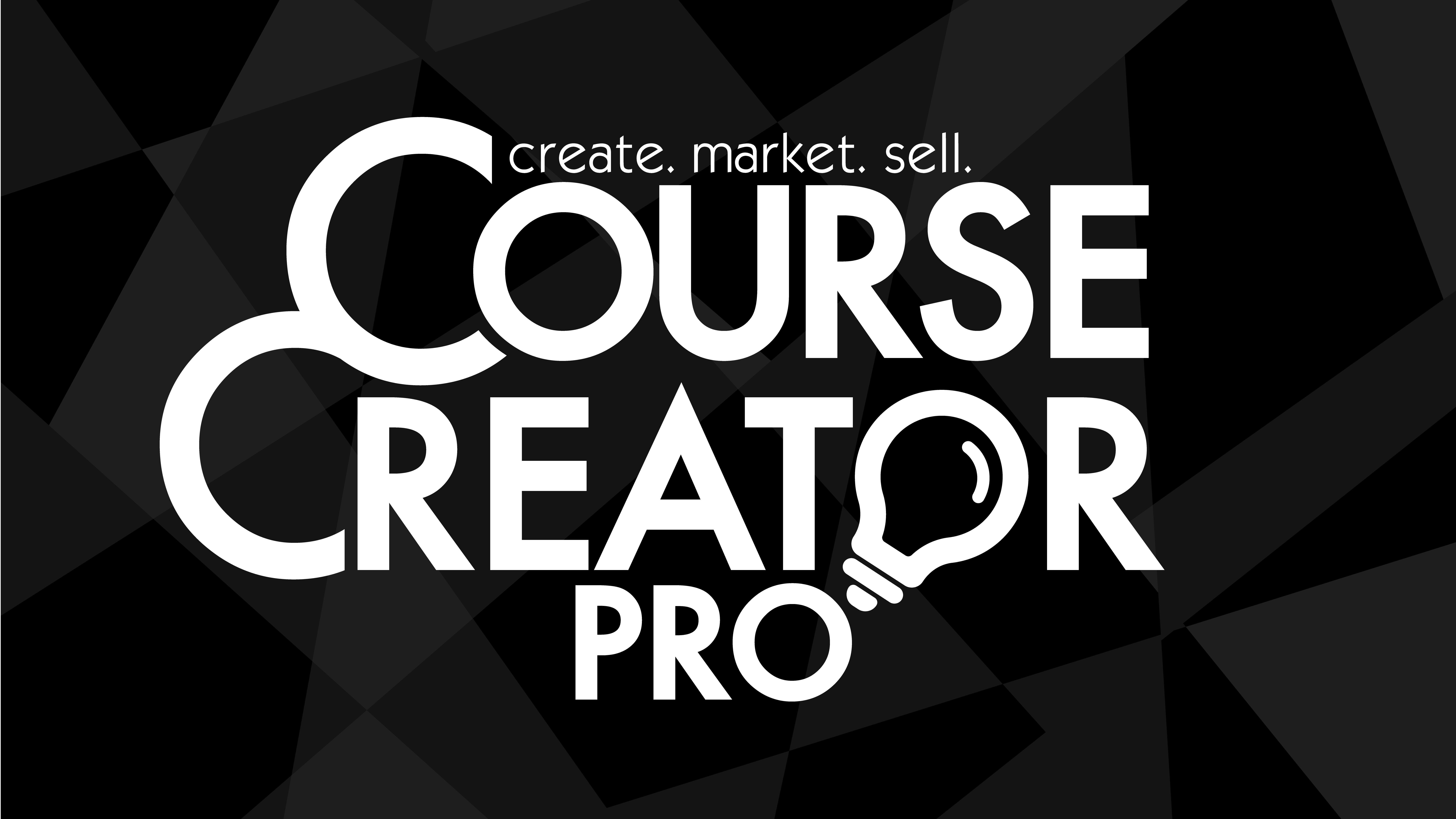 Pro creator. Create course. Space creator Pro.