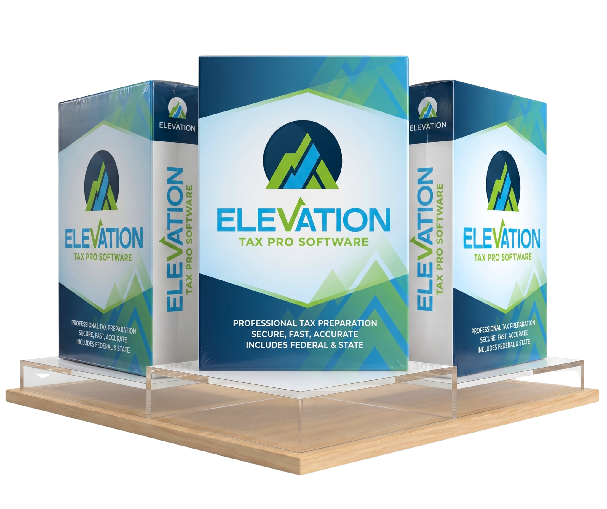 Elevation Tax Pro Software box