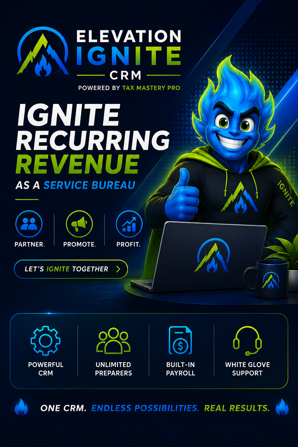 Elevation Ignite service bureau