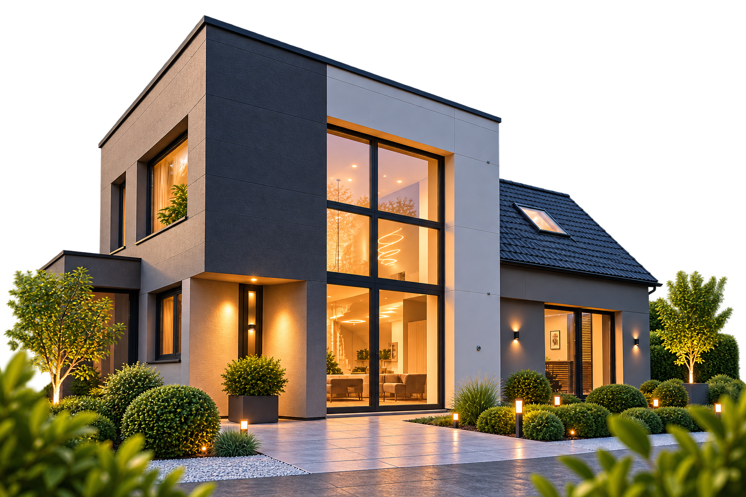Woning bij de klanttestimonial