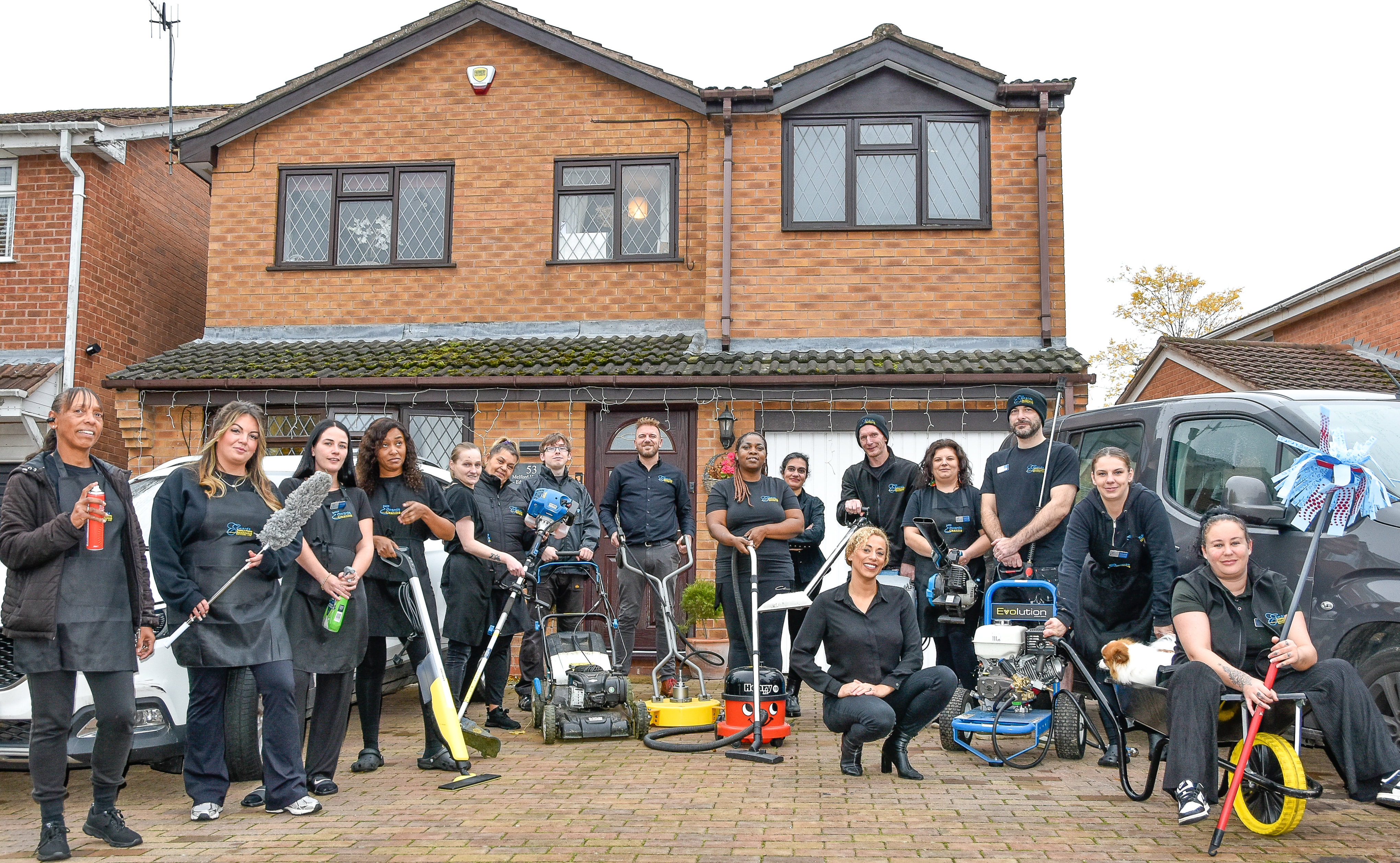 Edwards Cleaning professional team providing commercial cleaning services across Nottingham