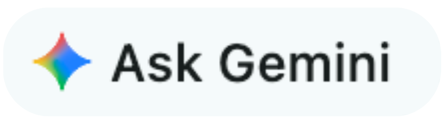 Gemini with the word Ask Gemini Gemini with the word Ask Gemini