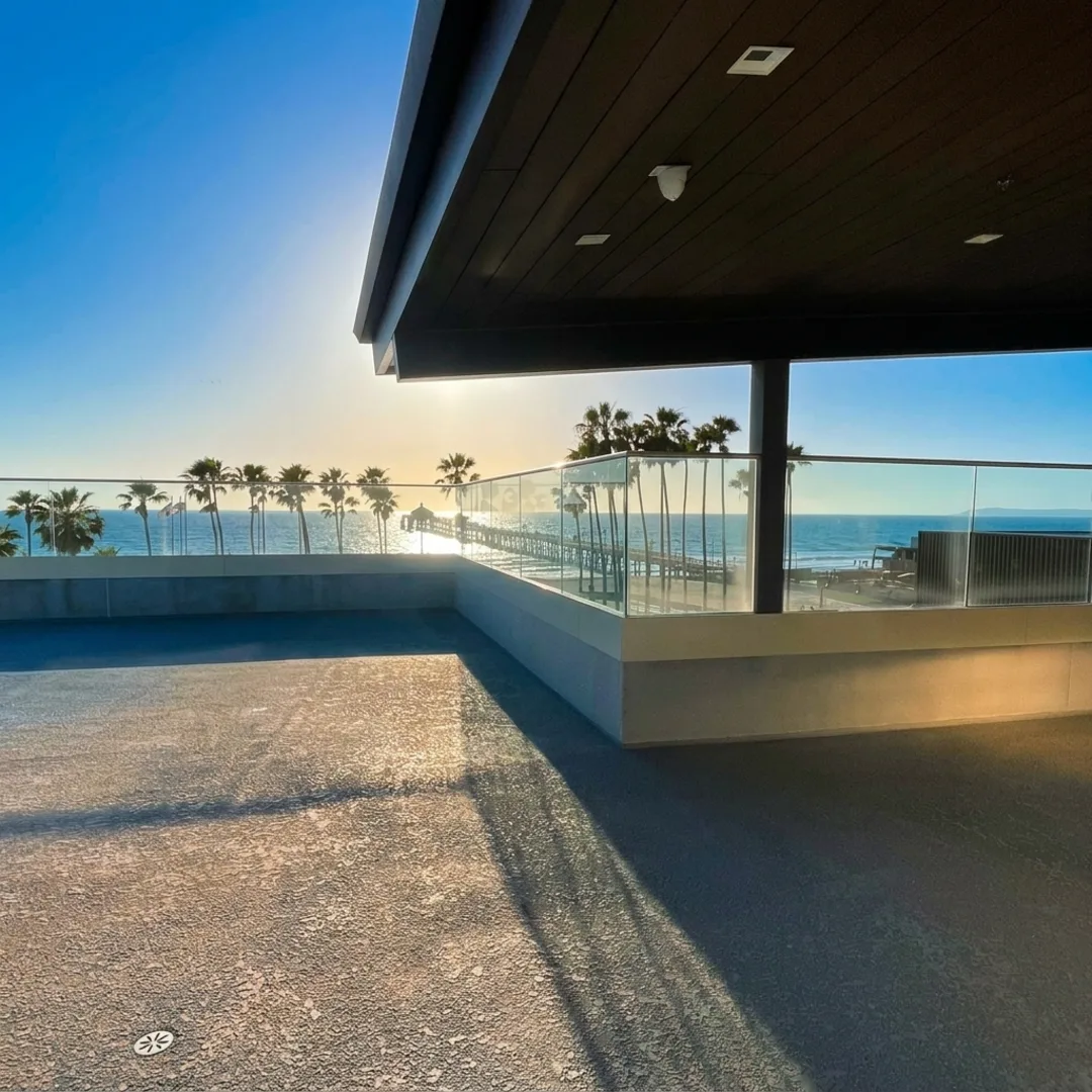 Rooftop event on the ocean terrace