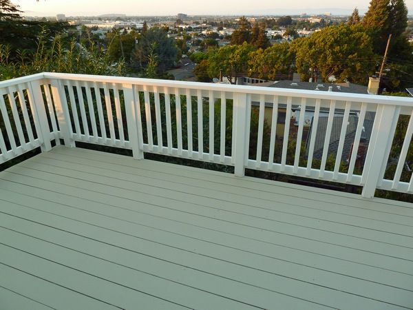 deck painted