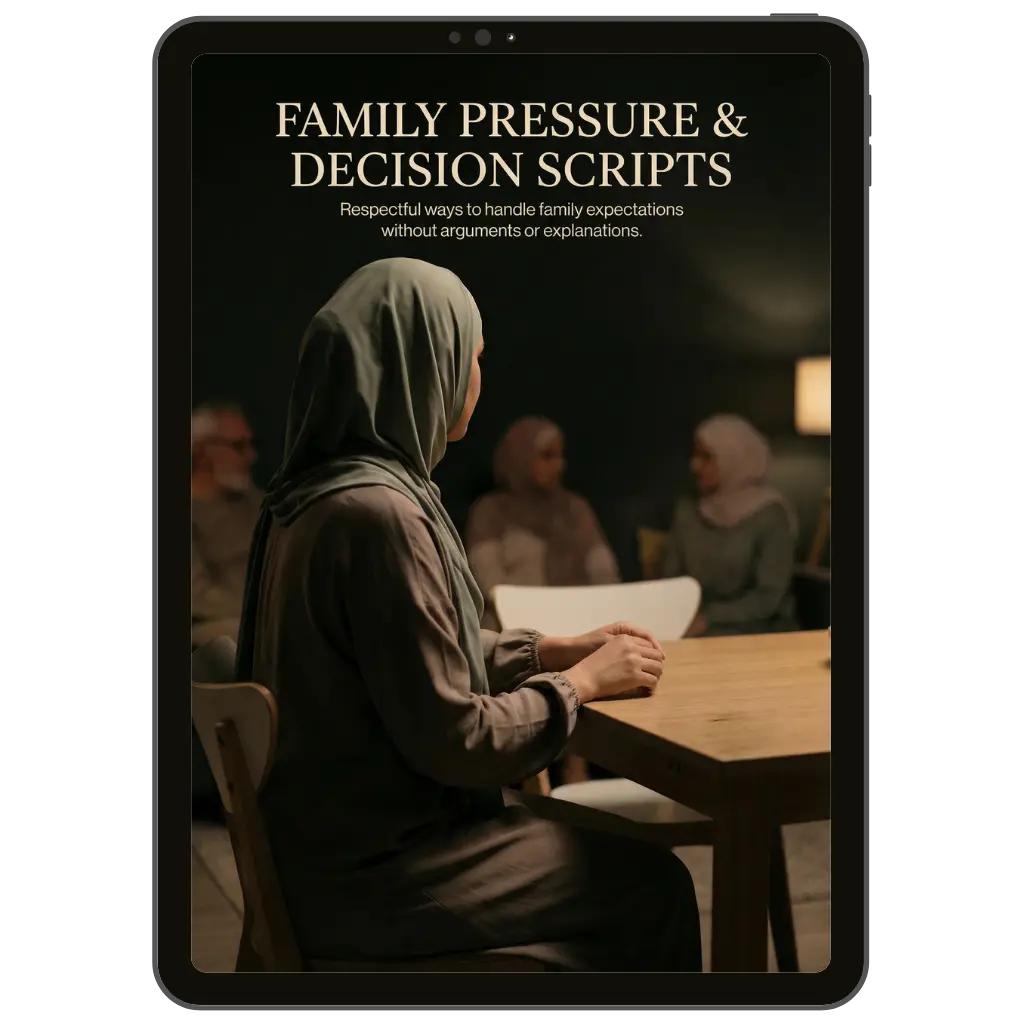 Family Pressure and Decision Scripts Vault