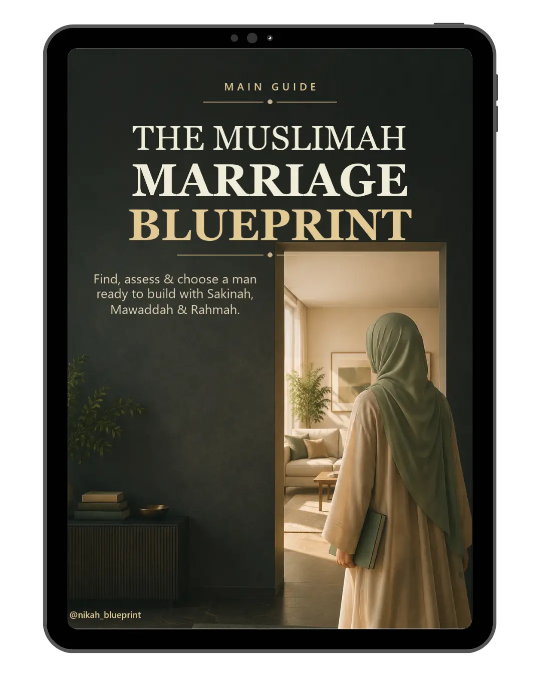 The Muslimah Marriage Blueprint digital cover