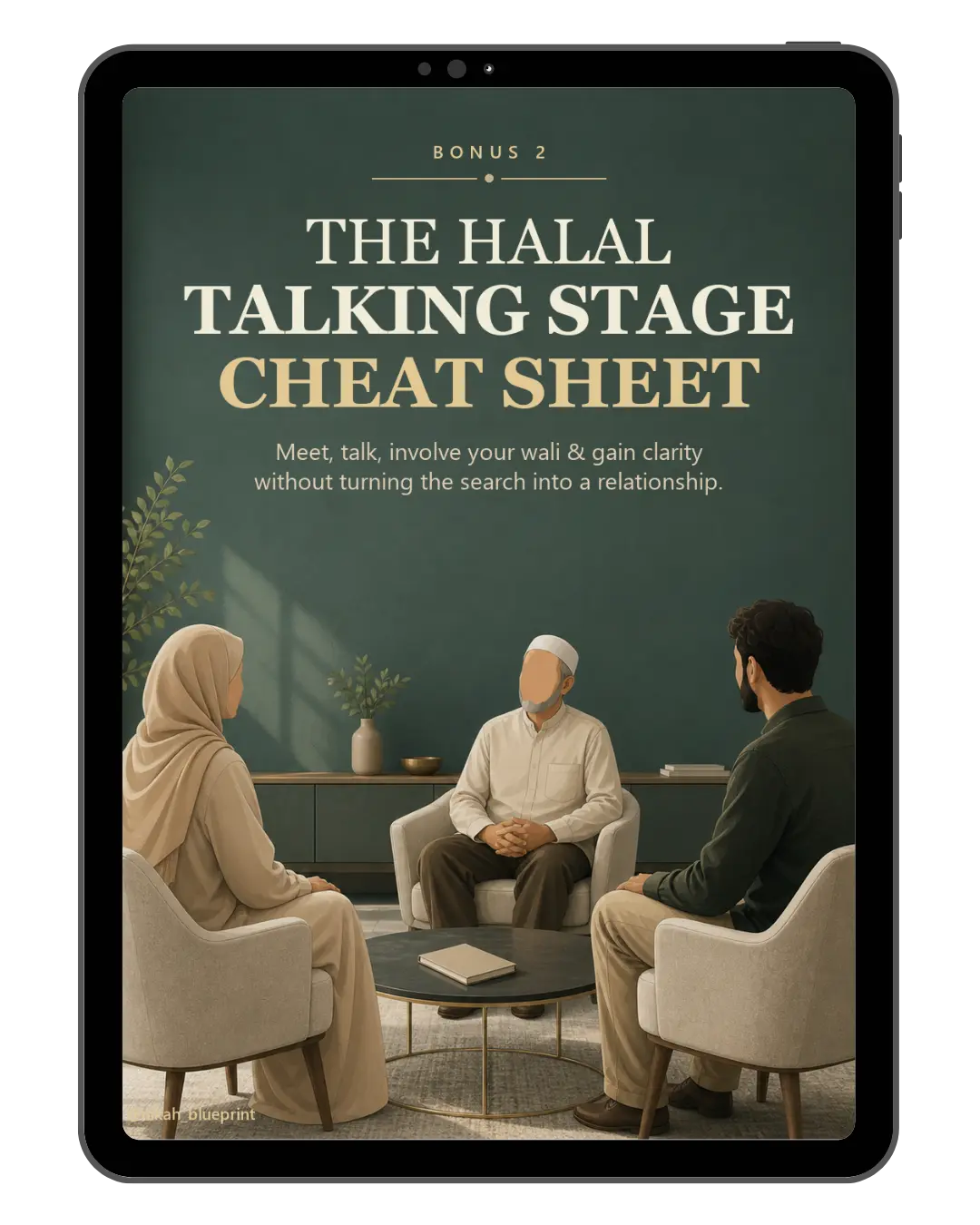 The Halal Talking Stage Cheat Sheet digital cover
