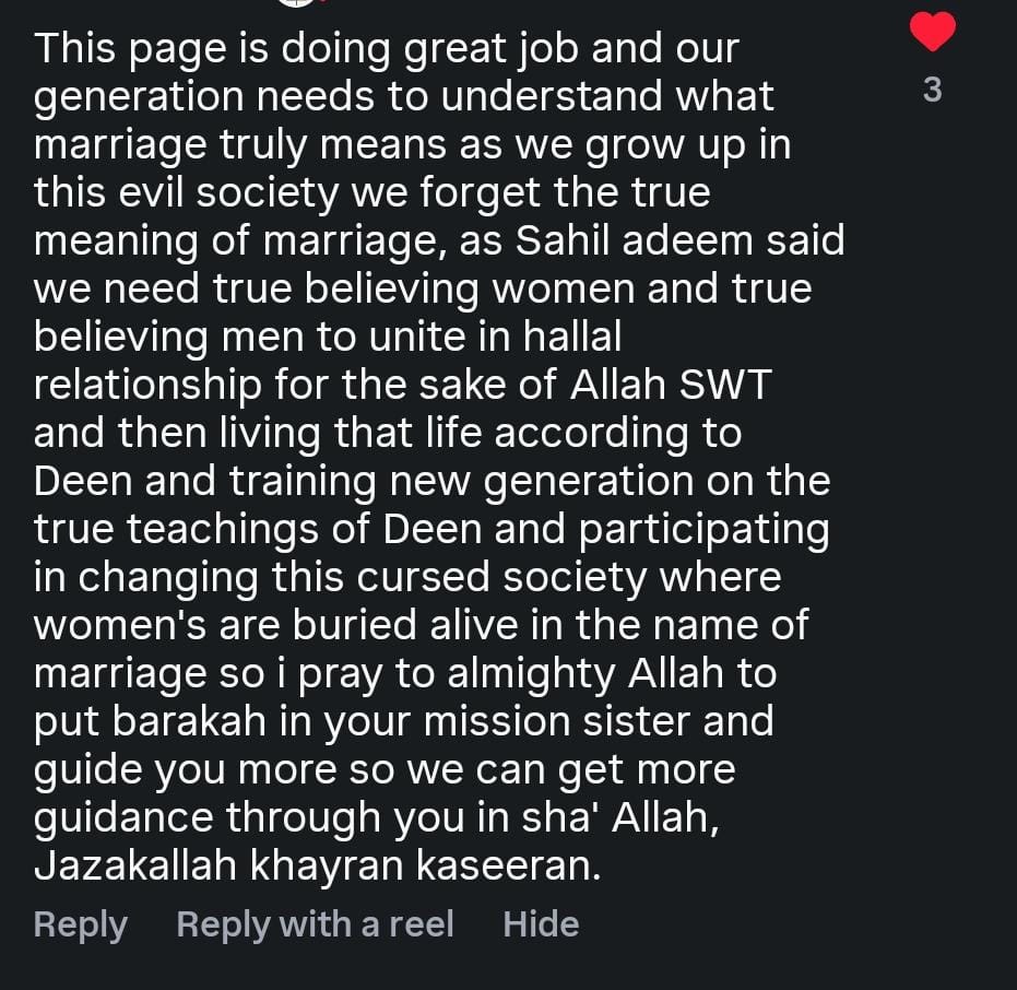 Testimonial about the importance of understanding what marriage truly means