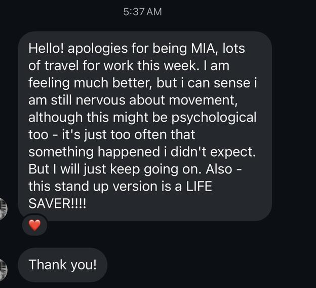 Sylvia D. testimonial