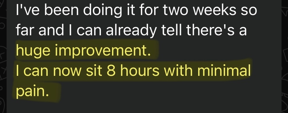 Arthur B. testimonial