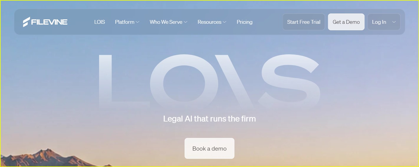 FileVIne Website