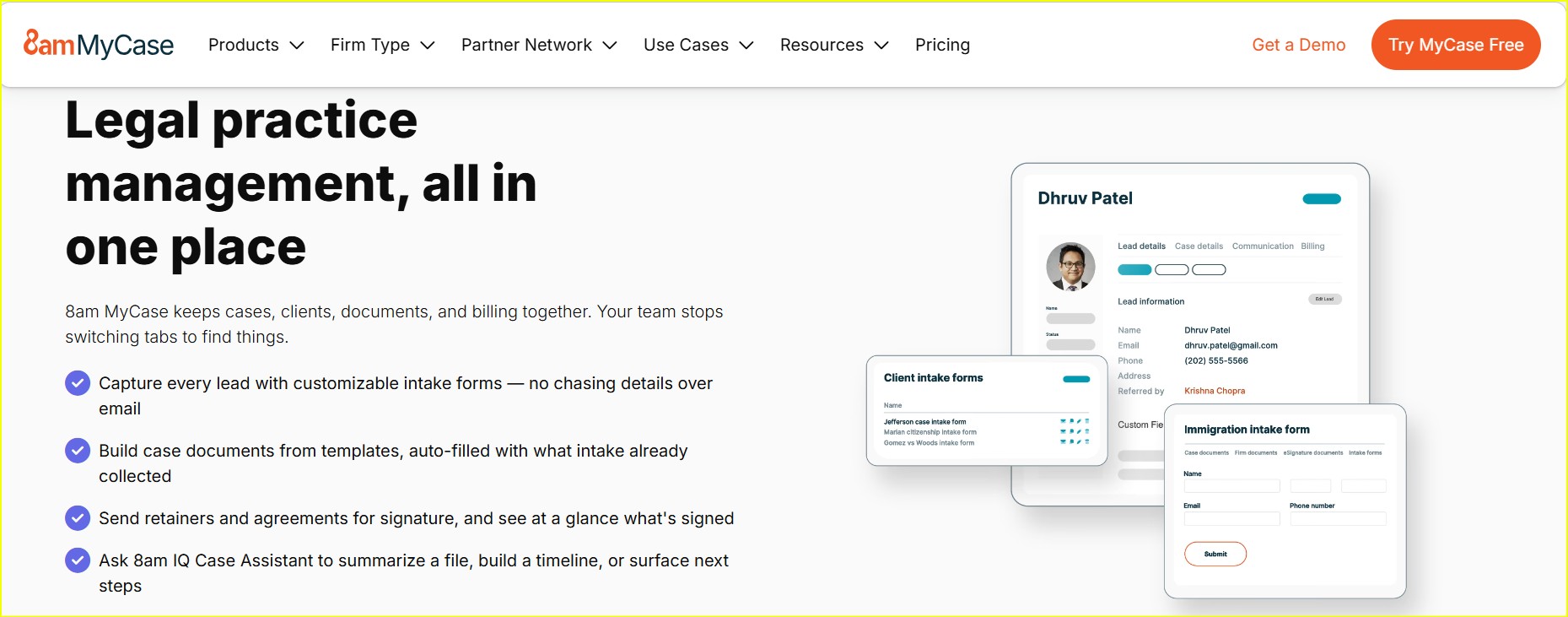 MyCase Website