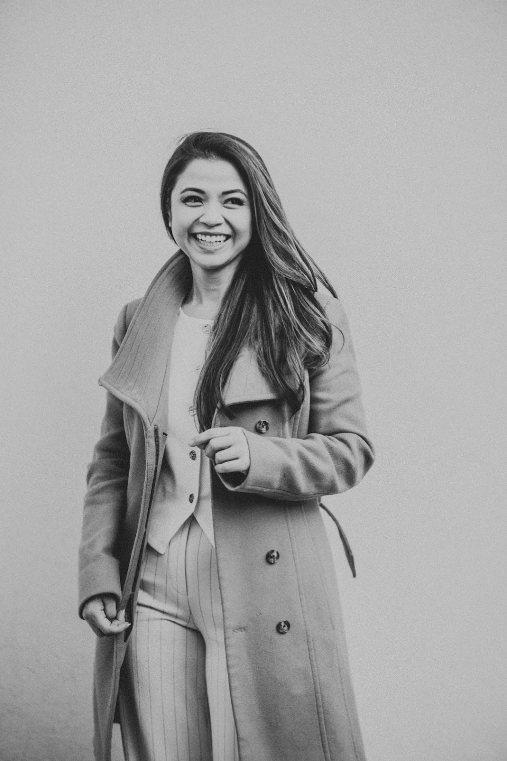 Merryl black and white portrait